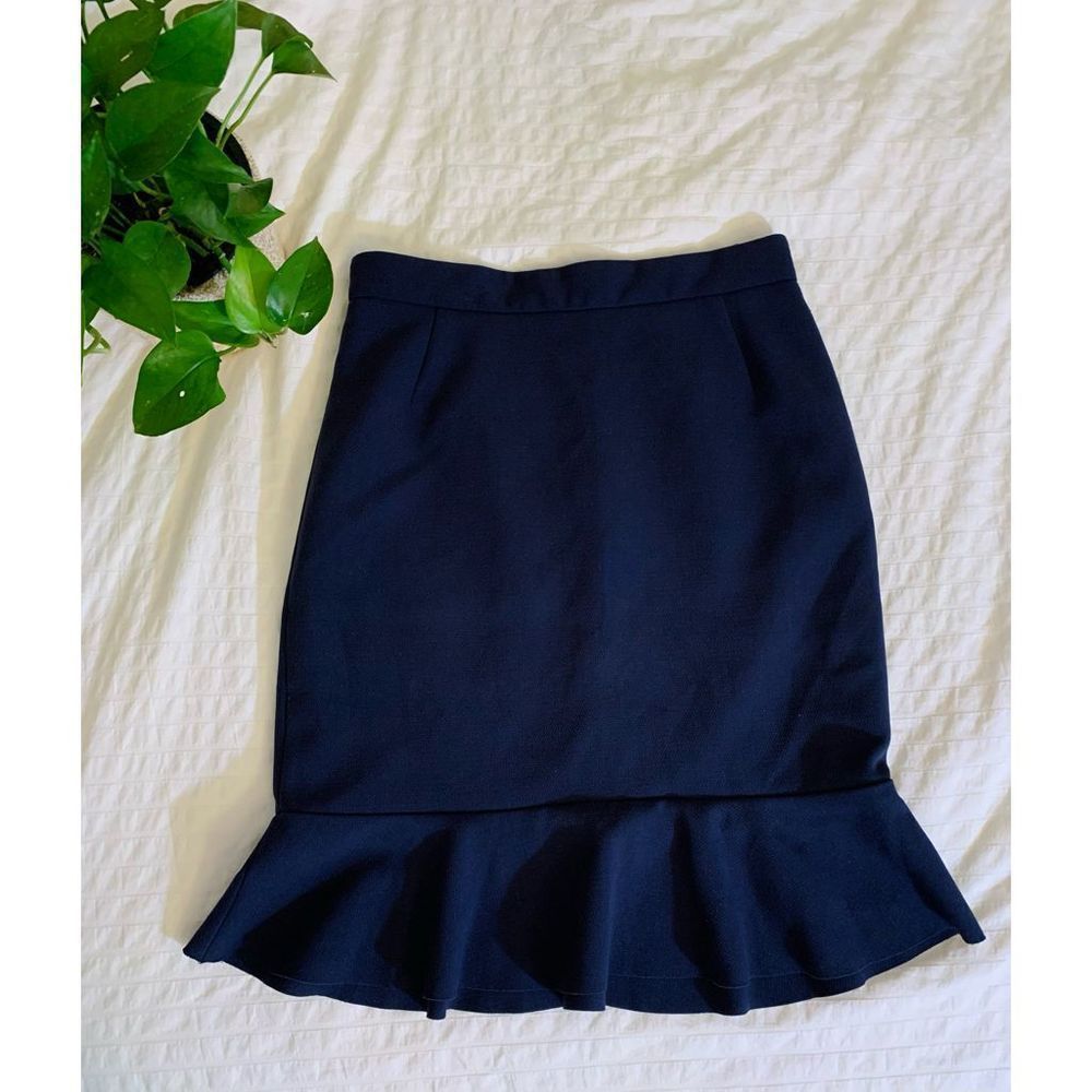 H&M Navy pencil Skirt